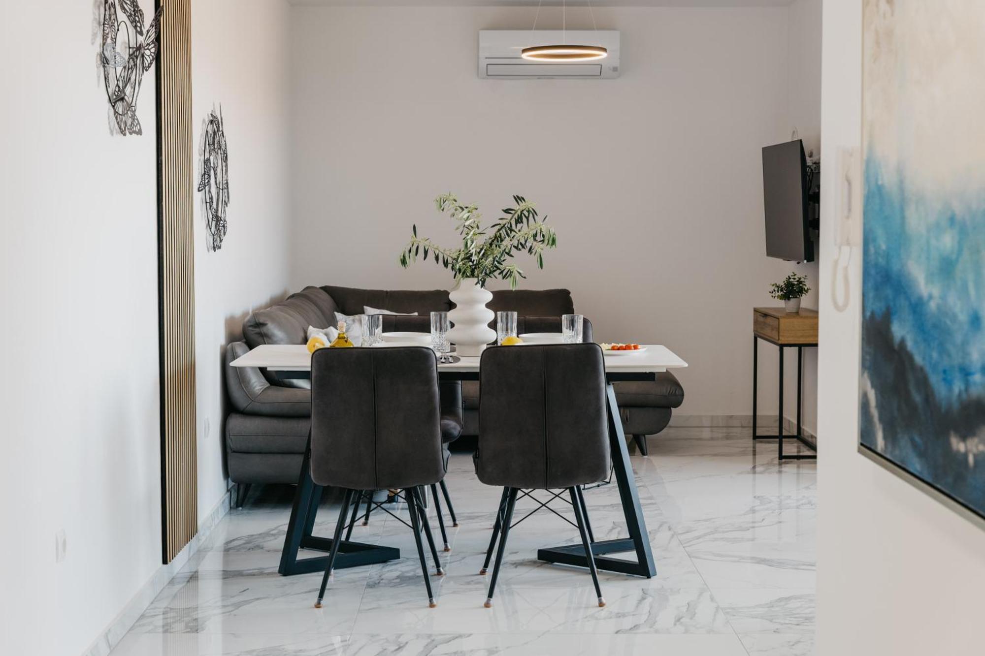 Lili Rose Mandre - Exclusive Family Apartments With Sea View, Just Steps From Beach Luaran gambar