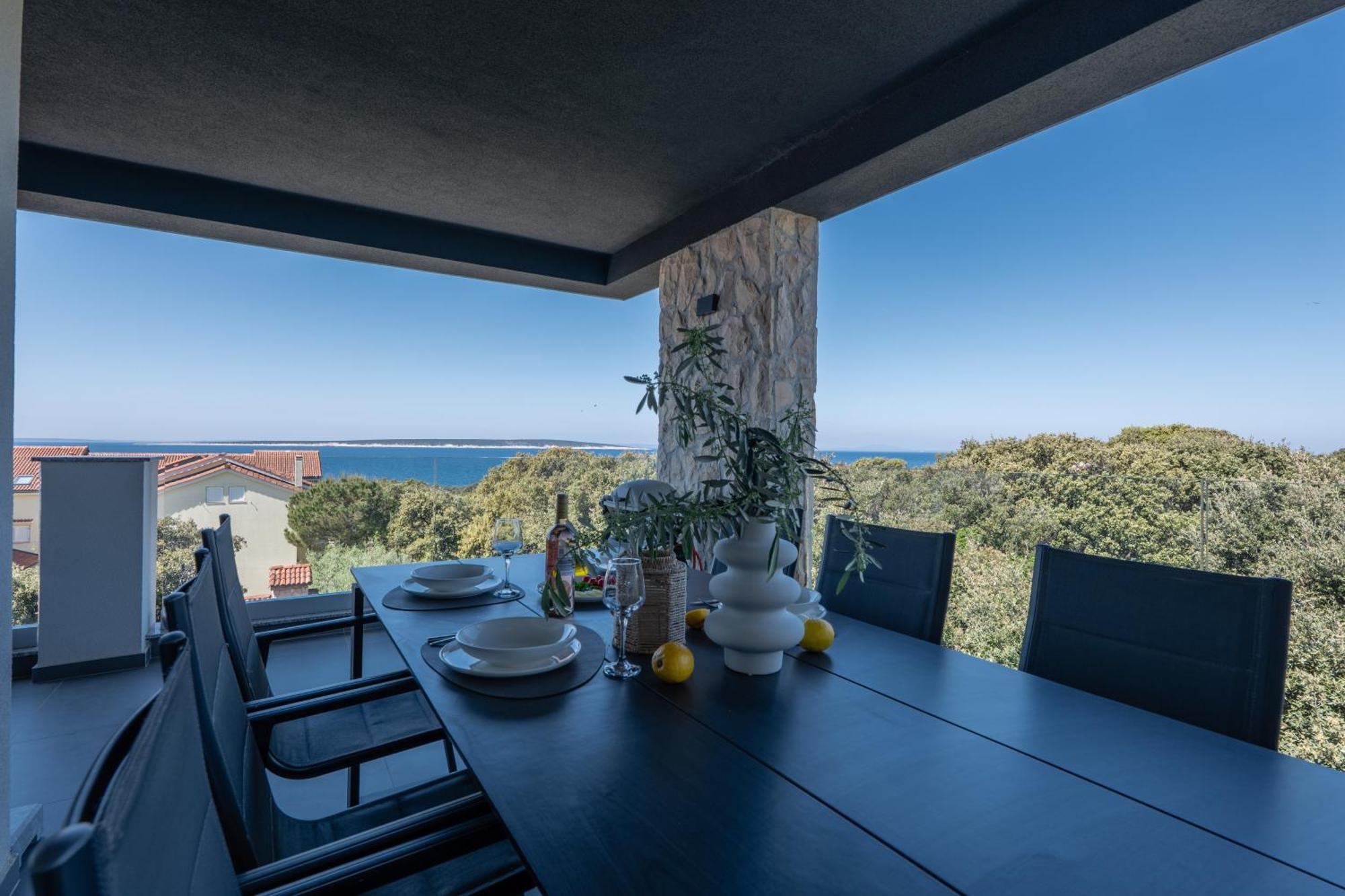 Lili Rose Mandre - Exclusive Family Apartments With Sea View, Just Steps From Beach Luaran gambar