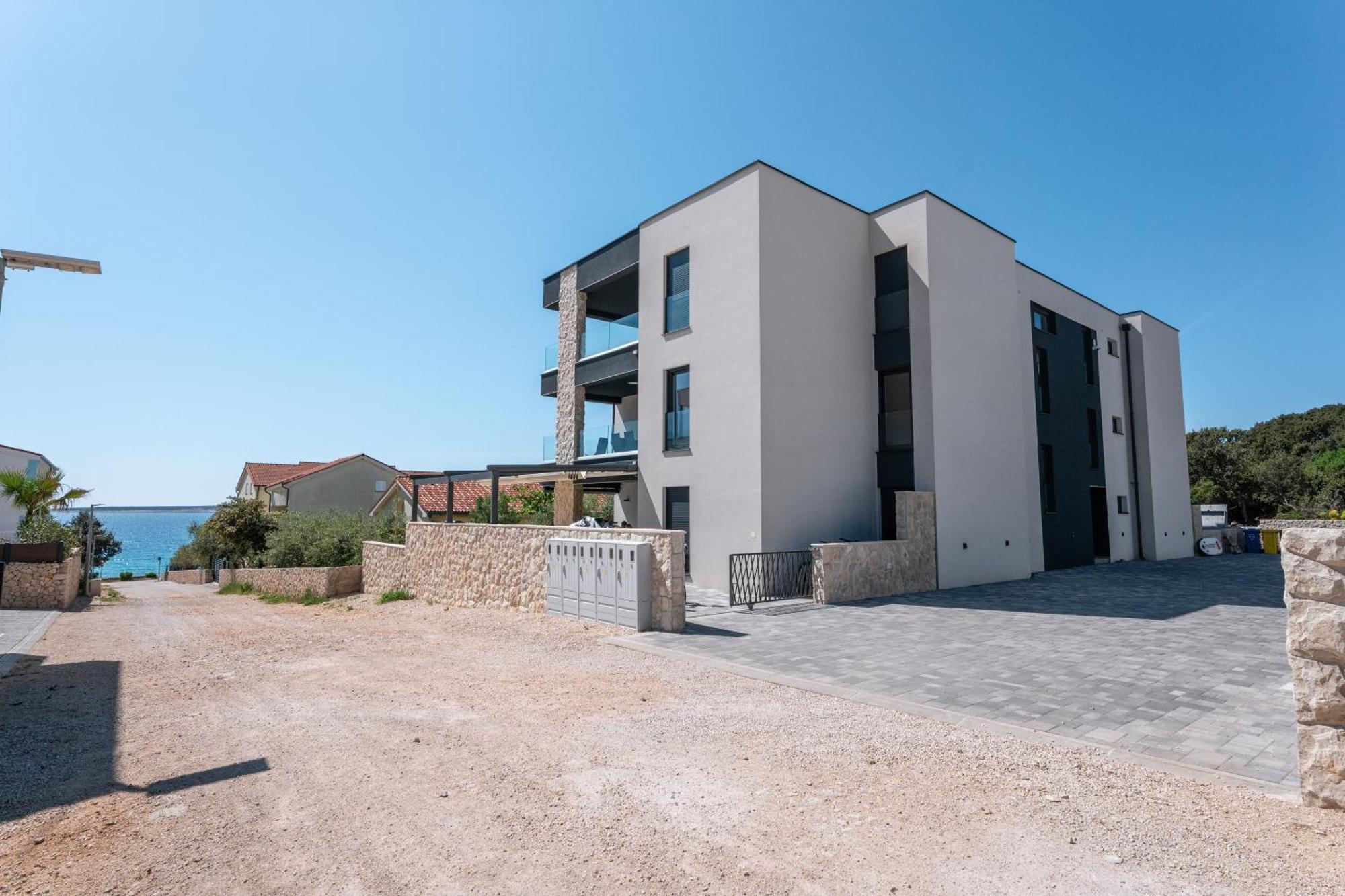 Lili Rose Mandre - Exclusive Family Apartments With Sea View, Just Steps From Beach Luaran gambar