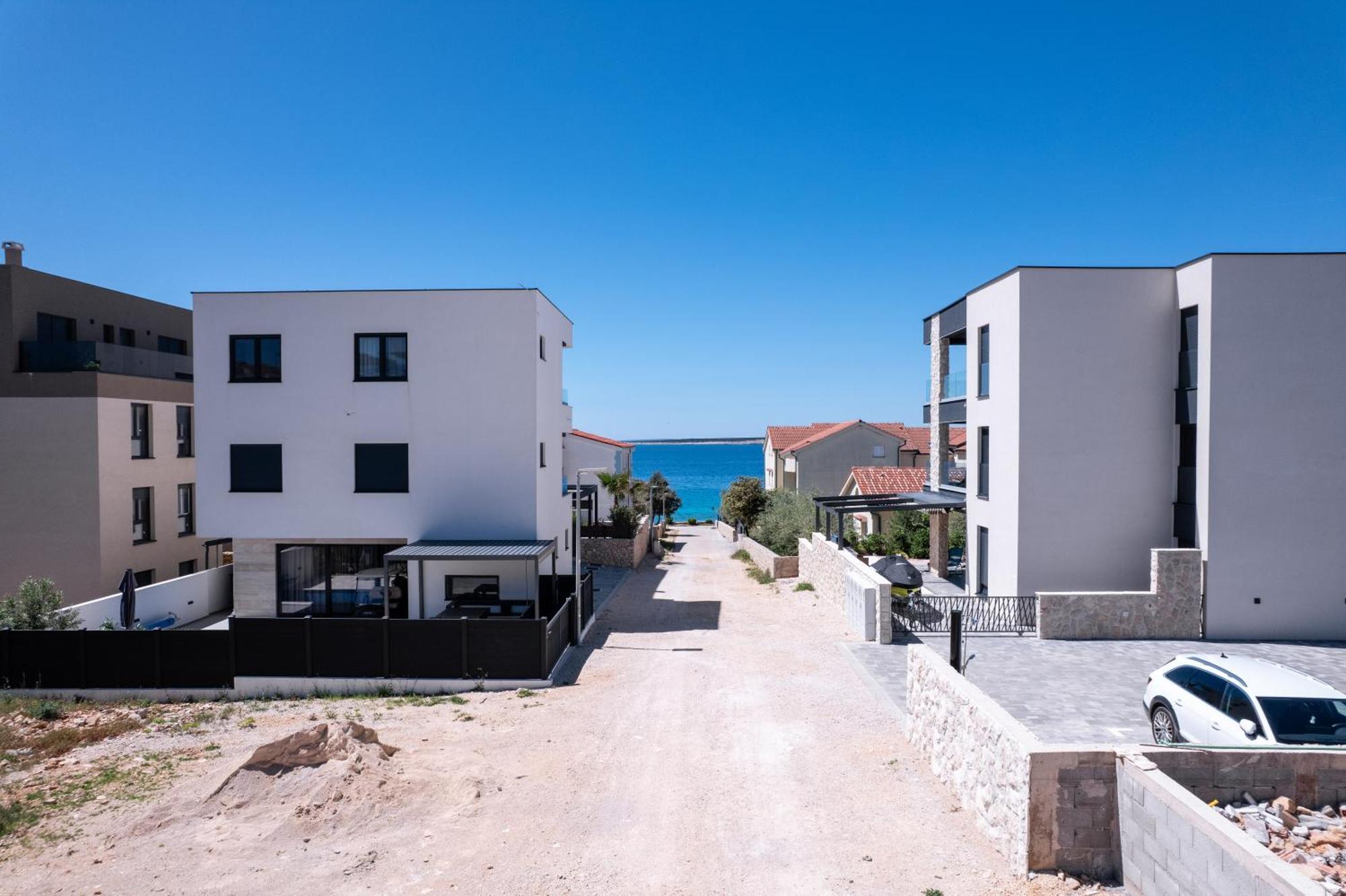 Lili Rose Mandre - Exclusive Family Apartments With Sea View, Just Steps From Beach Luaran gambar